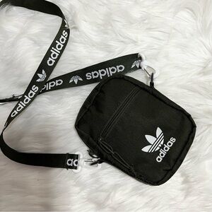 adidas crossbody bag | dark green